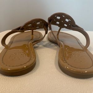 Tan Tory Burch Miller sandals size 8.5